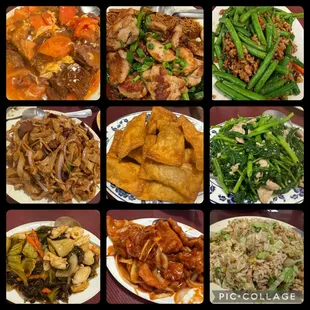 Everything tasted so good! This time the cake noodles were really good. Good choices. Even the vegetables were yummy!
