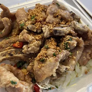 Salt and Pepper Pork Chops