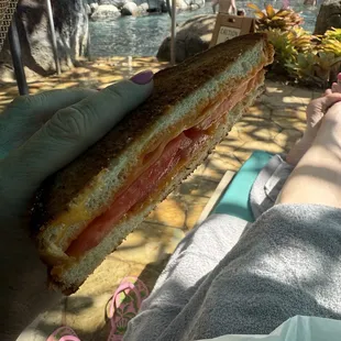 Grilled Tomato and Cheese