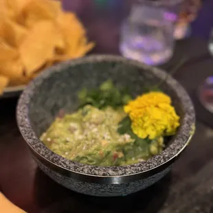 Guacamole was perfect.