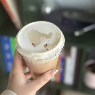 Strawberry Sakura Latte