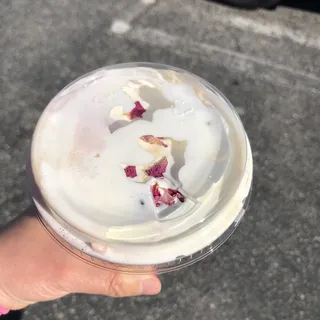 strawberry sakura latte