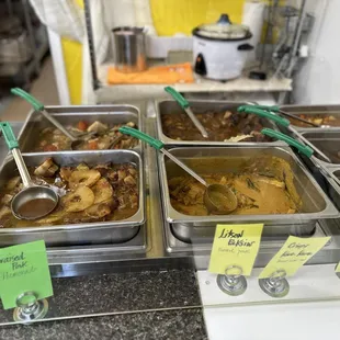 chicken wings and fried chicken, interior