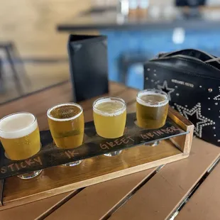 Our delicious IPA flight