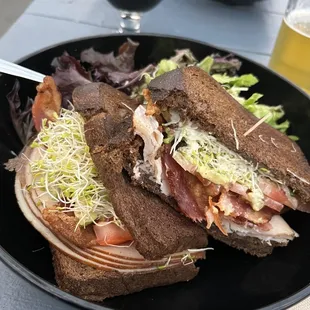 Turkey Bacon Avocado Sandwich