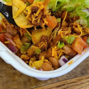 Yummy frito pie
