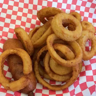 Chile Pies Corn Dogs