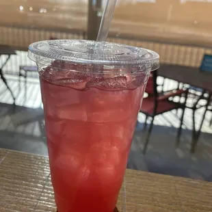 Prickly pear lemonade