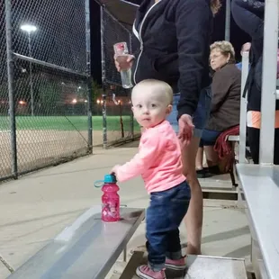 Did you see cousin Johnny hit the ball Papa Hulsey.