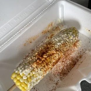 spicy elote