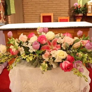 Church flowers