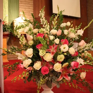 Church flowers