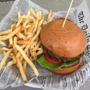 Café 6 Burger is a go to at the pool here at Palms Place
