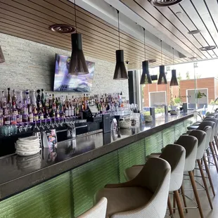 interior, sushi and sashimi