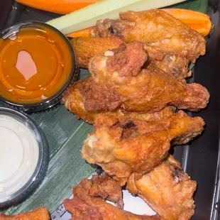 Crispy and juicy meat