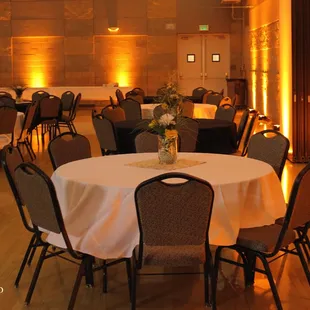 Brighten Up Event Lighting | Elk Grove Uplighting Laguna Town Hall