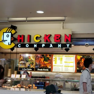 Lahaina Chicken Company inside the Ala Moana Center Food Court.