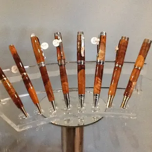High quality writing instruments by Aaron Lau. Each creation is entirely handmade and considered a work of art by its creator.