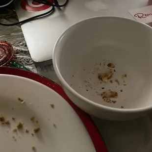 Naan bread wish I could show what's left it was really good.