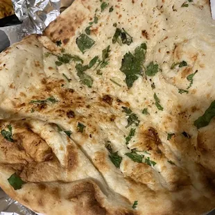 Garlic naan