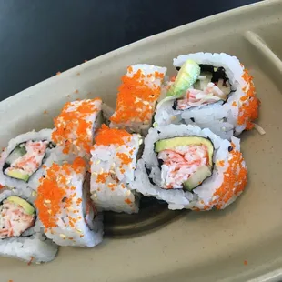 California Roll closet look