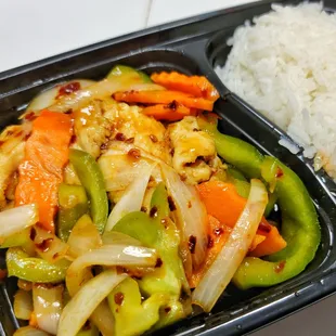 Hot and spicy chicken