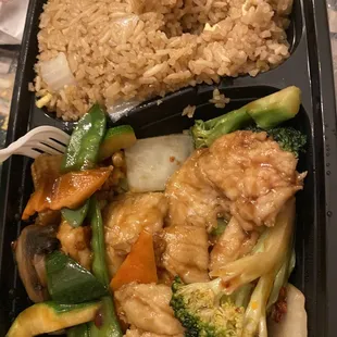 Chicken &amp; Mixed Chinese Vegetables