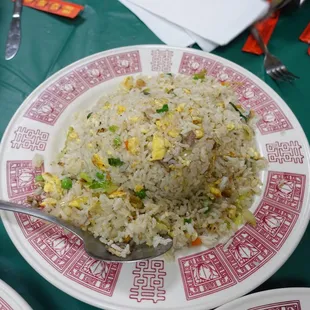 Salty Fish Chicken Fried Rice