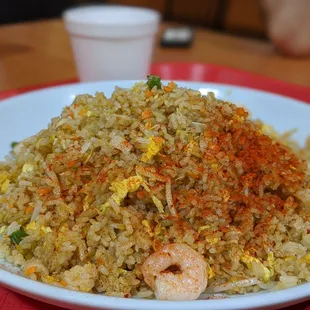 Shrimp fried rice