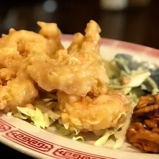 My kid's favorite: Walnut Prawns