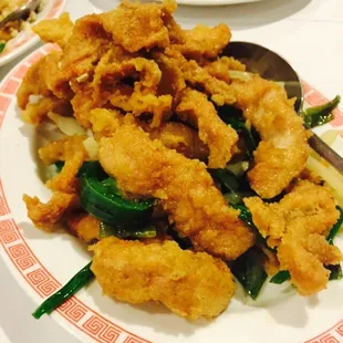 Salt and pepper pork spare ribs