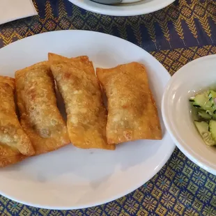 Veg curry puffs