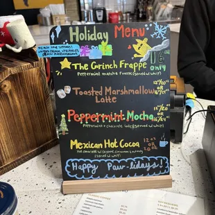 Seasonal drink offerings