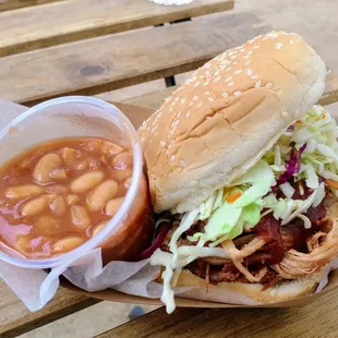 BBQ Pulled Pork Sandwich