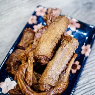 ribs, food