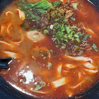 Pickled String Beans w/ Pork Noodle Soup