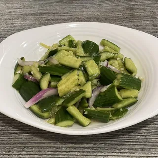 Smashed Cucumber Salad
