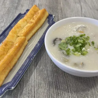 Preserved Egg and Pork Congee