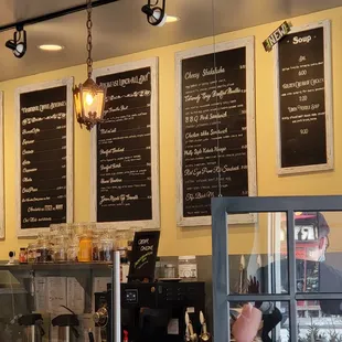 Here is a view of the menus.