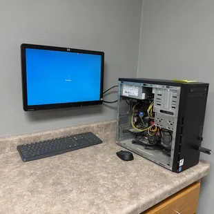 Lake Area Tech example of a machine in service.