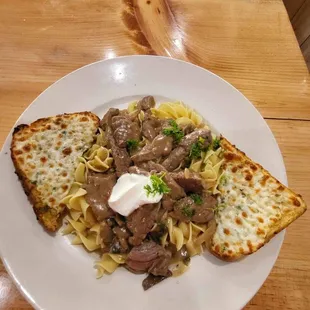 Beef Stroganoff