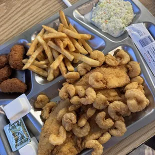 Flounder &amp; shrimp