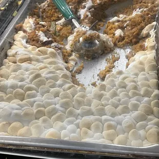 sweet potato soufflé ...  really delicious