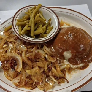 Liver extra onions...