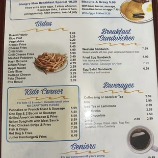 Breakfast Specials