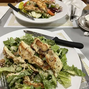 Lake breeze and Ceaser salad