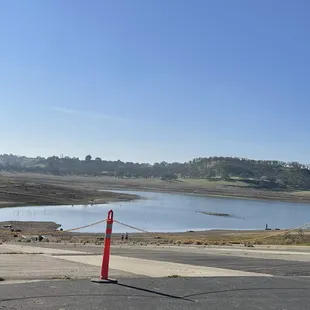 Southshore at very low water level