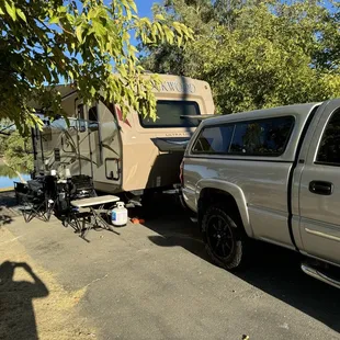 Backed in to trout pond area # 20