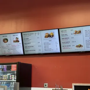 Mama Cho's menu