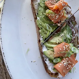 Smoked Salmon Toast